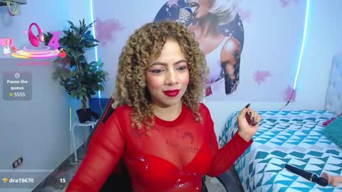 Snapshot of thalia_mills19 chatting on October 23, 2:24 am Andrea online show from October 23, 2:24 am