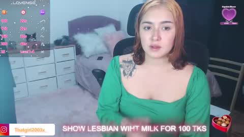 Snapshot of thatgirl2003 chatting on September 12, 3:08 am   online show from September 12, 3:08 am
