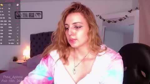 Snapshot of thea_aphros chatting on February 15, 6:44 pm Diosa Afrodita online show from February 15, 6:44 pm