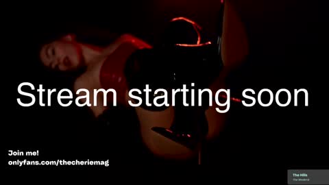 Snapshot of thecherie chatting on October 15, 8:09 pm Cherie online show from October 15, 8:09 pm