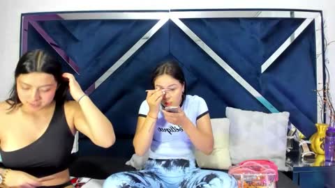 april and Sasha online show from February 13, 1:14 pm