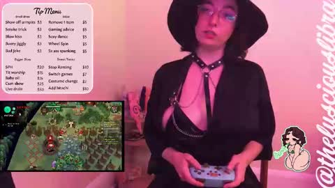 thelusciouslibra online show from October 27, 8:09 pm