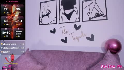 TILA TEQUILA online show from October 8, 5:08 pm