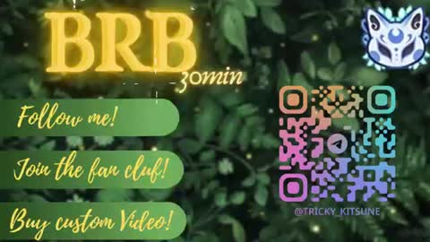 trickykitsune online show from June 29, 3:01 pm