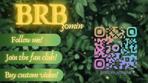 trickykitsune online show from February 16, 4:27 pm