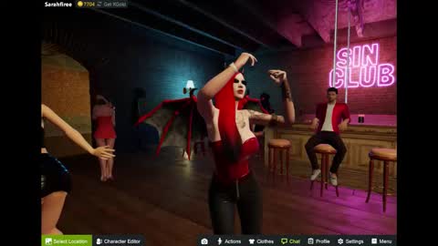 Miss Sarah online show from September 30, 11:26 pm